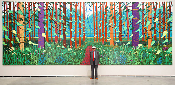 David Hockney. Una Visión más Amplia