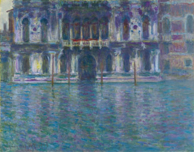 Monet, ‘Le Palais Contarini’, 1908. Oil on canvas, 73 by 92 cm. Est. 17,503,497 – 23,337,996 € / Sotheby’s