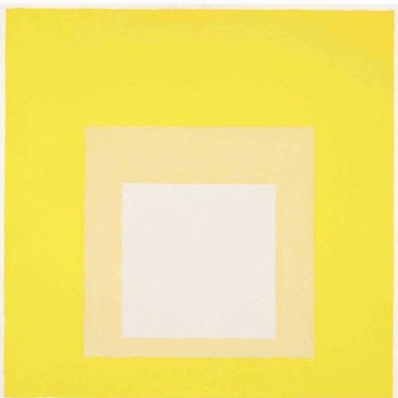 Josef Albers, 'Estudio para Homenaje al cuadrado: ahora'. 1962. Óleo sobre masonite, 40.6 × 40.6 cm /  ©The Josef&Anni Albers Foundation 