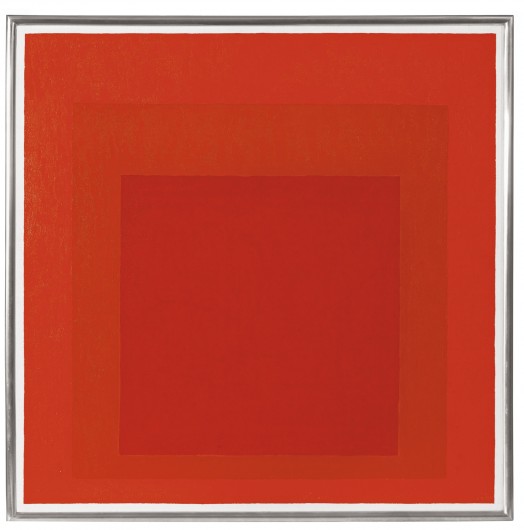 Josef Albers, 'Homage to the Square', 1966. Oil on Masonite,. 61 x 61 cm / Sotheby's