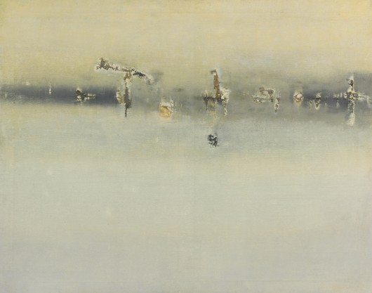 Vasudeo S. Gaitonde, 'Painting nº3', 1962. Oil on canvas, 99.5 by 126 cm / Sotheby’s