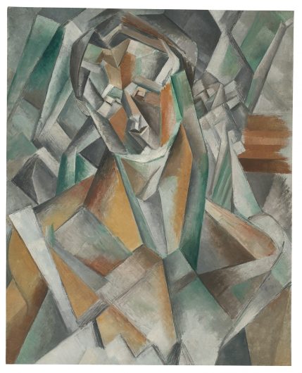 Pablo Picasso. 'Femme Assise', 1909. Oil on canvas, 81 x 65cm / Sotheby's