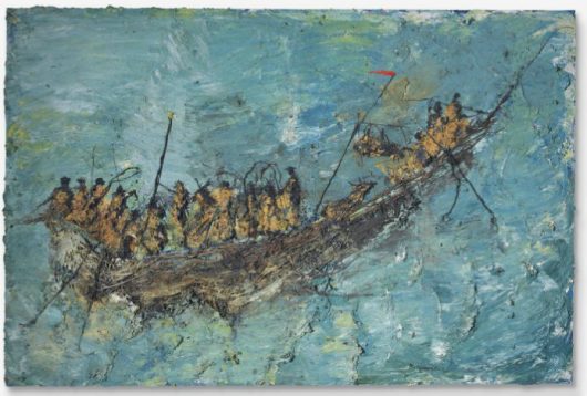 Miquel Barceló, 'Pinassi', 1991. Mixed media on canvas, 198 x 298.2cm / Christie's