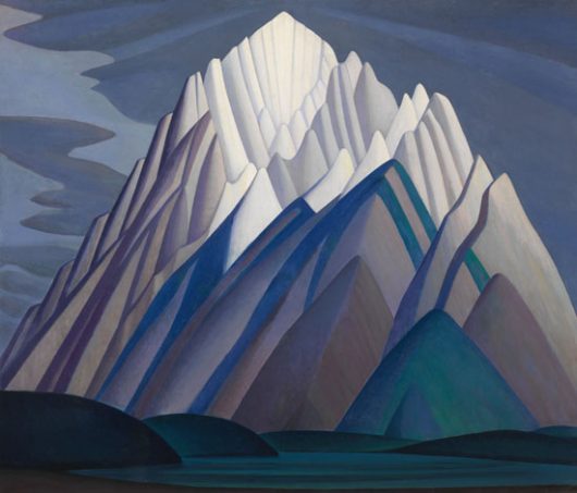 Lawren Harris, 'Mountain Forms', 1926. Oil on canvas, 152.4 x 177.8cm / Heffel